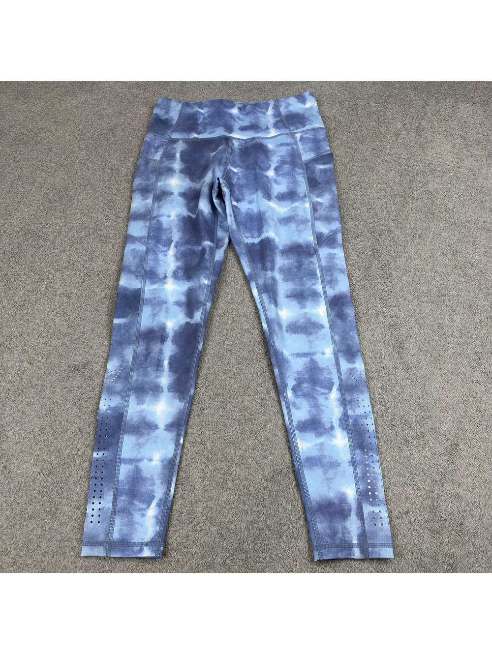 Korsa Leggings Women's S Blue Tie Dye